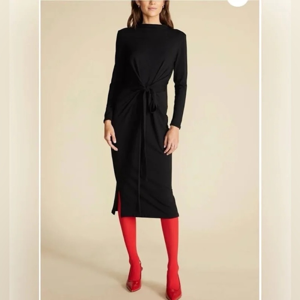 NWT Amour Vert Castile Reverie Knit Midi Dress Organic Cotton